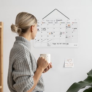 Magnets maman-magnets colorés pour aider son enfant à se repérer dans sa journée Rose