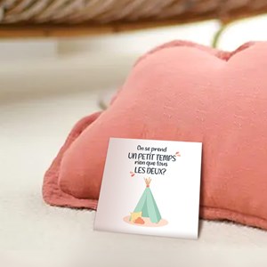 Cartes positives – thème mots doux Multicolore