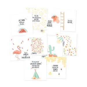 Cartes mots doux - dès 6 ans