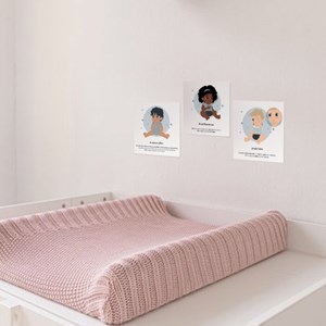 Cartes bébé signe - mes émotions