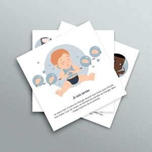 Cartes bébé signe - mes émotions