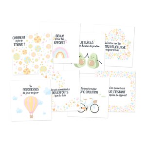 Cartes encouragements - dès 6 ans