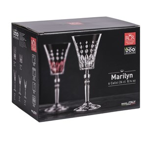 Verre à pied marilyn 26 cl x6