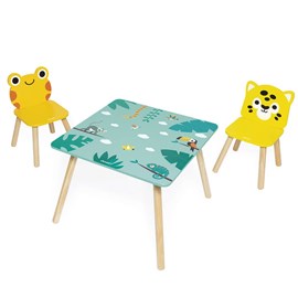 Table et chaises enfant tropik