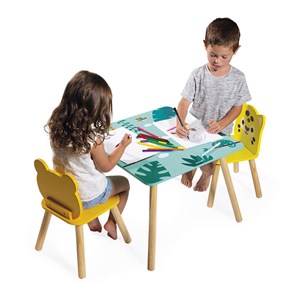 Table et chaises enfant tropik