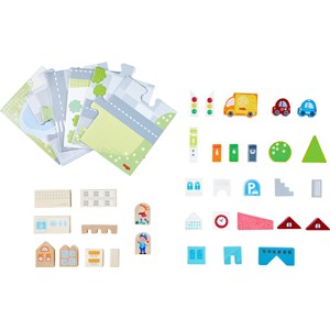 Blocs et puzzle vie citadine