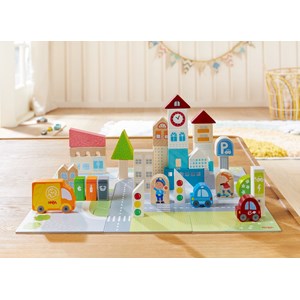 Blocs et puzzle vie citadine