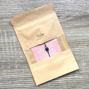 Bracelet lapis lazuli argenté candy