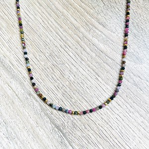 Collier 2 en 1 romy tourmaline