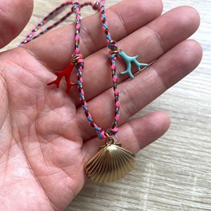 Sautoir grigri rosa
