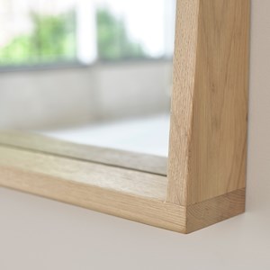 Miroir en bois de chêne