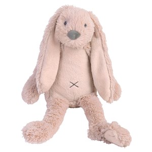 Peluche lapin richie old pink 38 cm
