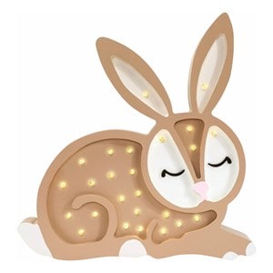 Lampe veilleuse lapin chocolat