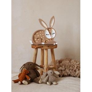 Lampe veilleuse lapin chocolat