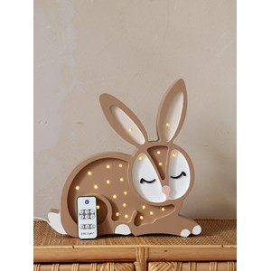 Lampe veilleuse lapin chocolat