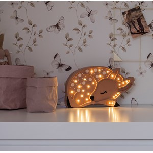 Lampe veilleuse faon brun clair