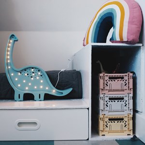 Lampe veilleuse diplodocus bleu