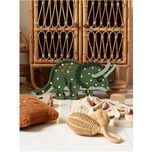 Lampe veilleuse tricératops vert