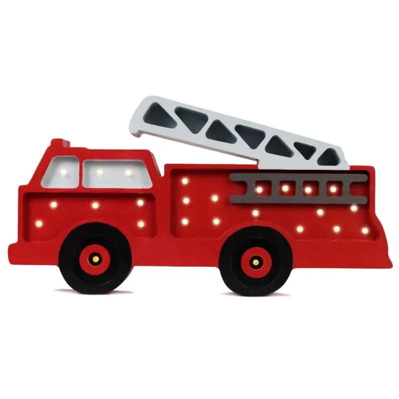 Lampe veilleuse camion de pompiers