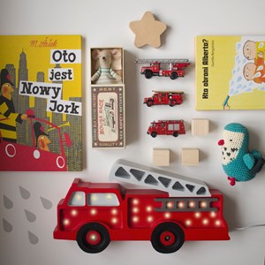 Lampe veilleuse camion de pompiers
