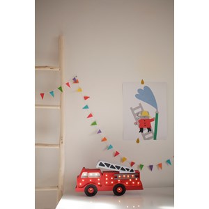 Lampe veilleuse camion de pompiers