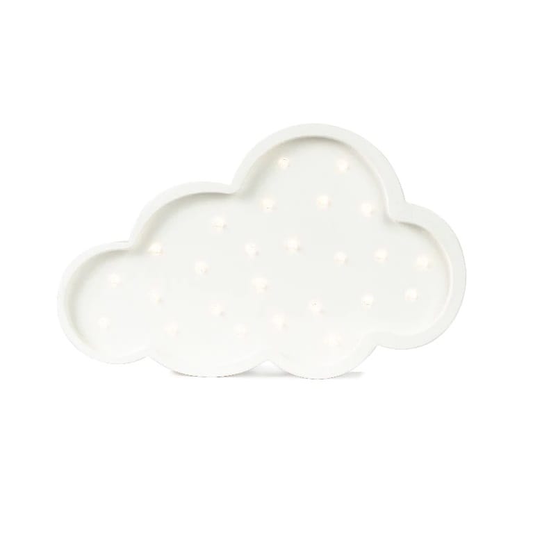 Veilleuse nuage blanc (24,5 cm) - Blanc - Kiabi - 32.95€