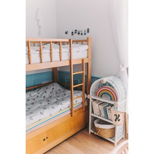 Lampe veilleuse arc-en-ciel rétro