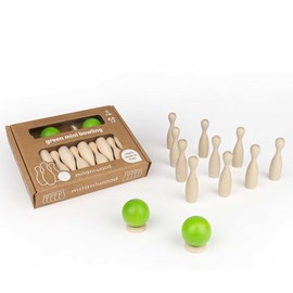 Green mini bowling