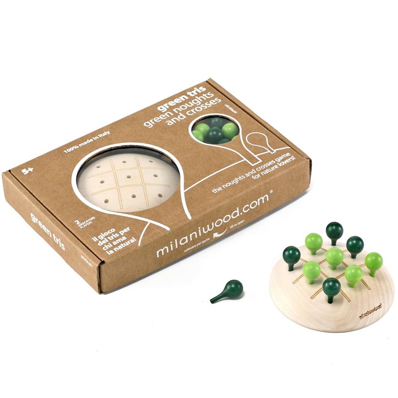 Milaniwood - Jeu du morpion green tris