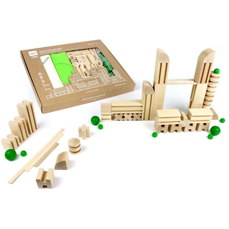 Milaniwood - Jeu de construction m² city
