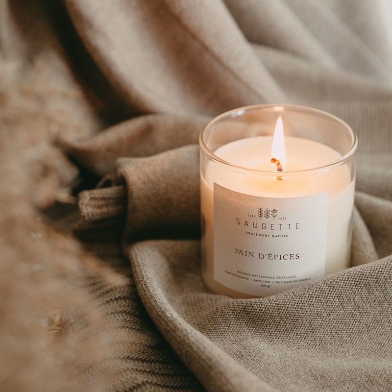 Pain d'épices - bougie artisanale
