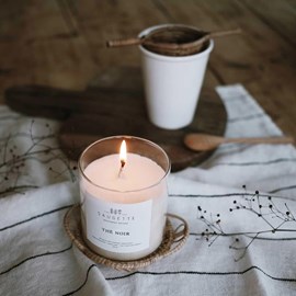 Thé noir - bougie artisanale