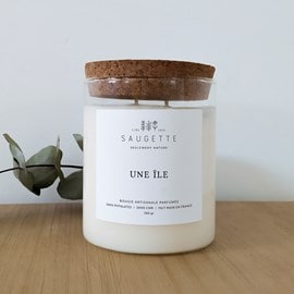 Une île - maxi bougie 2 mèches