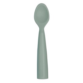 Cuillère bébé 100% silicone vert amande
