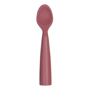 Cuillère bébé 100% silicone terracotta