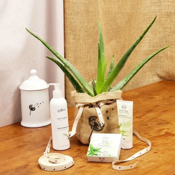 Com'La Nature - Coffret d'aloe vera, et cosmétiques bios