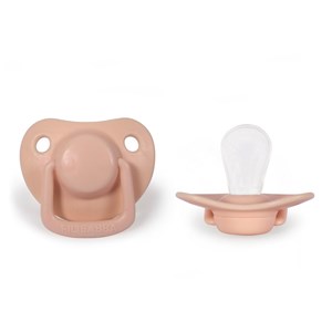 Lot de 2 sucettes anatomique en pêche