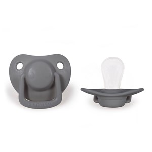 Lot de 2 sucettes anatomique en gris