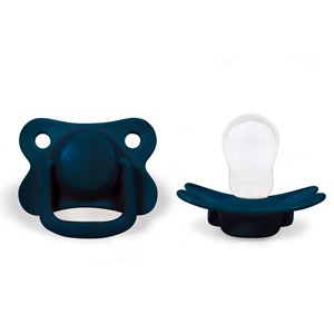 Lot de 2 sucettes anatomique en bleu