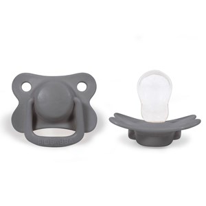 Lot de 2 sucettes anatomique en gris 6+
