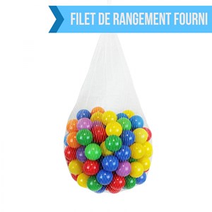 Lot de 3 sacs  de 100 balles -