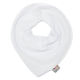 Bavoir bandana gaze de coton jeanne