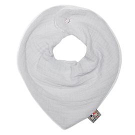 Bavoir bandana gaze de coton jeanne