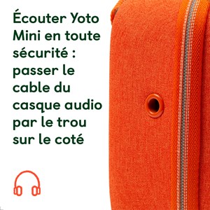 Etui de voyage, orange