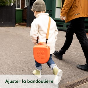Etui de voyage, orange
