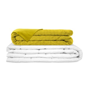 Couverture lestée jaune 135x200 6kg