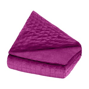 Couverture lestée violet 150x220 8kg