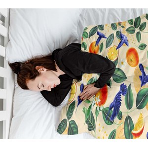 Couverture lestée floral 150x220 6kg