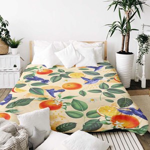 Couverture lestée floral 150x220 6kg
