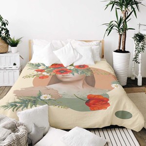 Couverture lestée floral 150x220 6kg